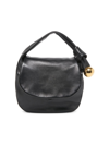Jil Sander Women's Sphere Leather Shoulder Bag In Black