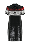 POLO RALPH LAUREN SEQUIN POLO DRESS