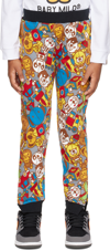 Bape Kids Gray Baby Milo Toy Box Sweatpants In Gray