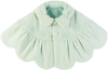 Anna Sui Ssense Exclusive Baby Green Cape In Emerald Green 43