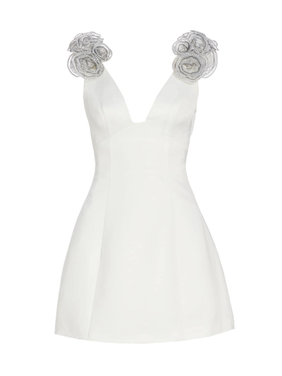 Elliatt Happiness Midi Dress In Ivory