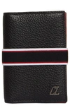 CHRISTIAN LOUBOUTIN F.A.V. FIQUE A VONTADE VERTICAL LEATHER WALLET