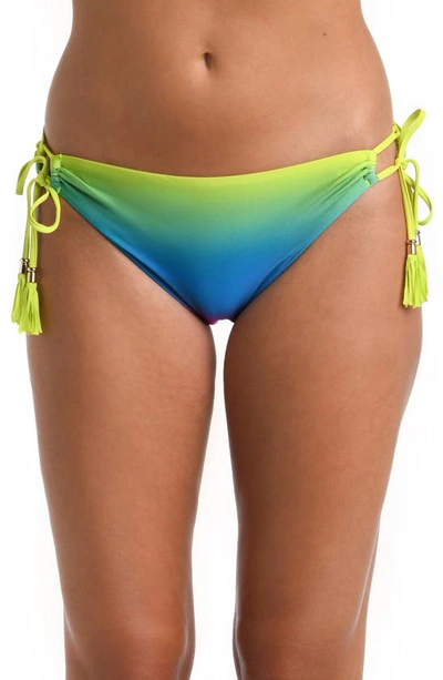 La Blanca Adjustable Loop Hipster Bikini Bottoms In Ombre,multi