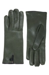 NICOLETTA ROSI CASHMERE LINED LEATHER GLOVES