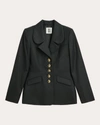 By Malene Birger Adrienna Tailored Blazer Jacket In Black