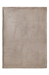 Ymf Faux Fur Throw In Tan
