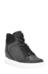 Guess Blairin Wedge Sneaker In Black