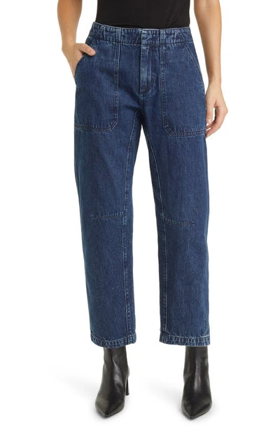 Rag & Bone Leyton Mid-rise Crop Straight-leg Jeans In Ari