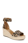 FRANCO SARTO CLEMENS ESPADRILLE WEDGE SANDAL