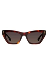 KURT GEIGER 51MM CAT EYE SUNGLASSES