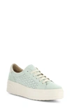 Bos. & Co. Lotta Platform Sneaker In Menta/marfil