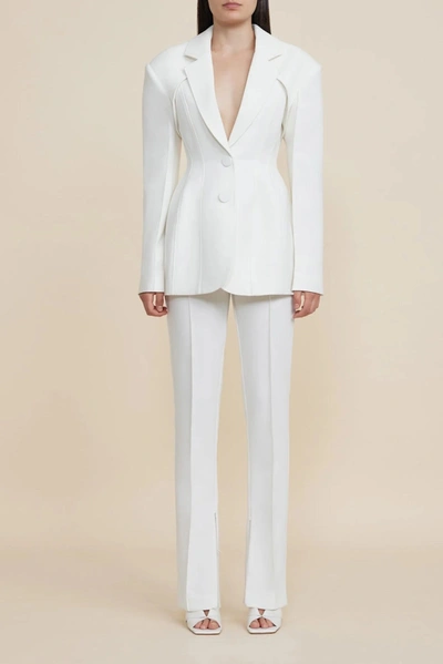 Acler Hawthorn Jacket In White