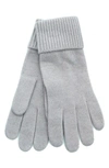 PORTOLANO CASHMERE RIBBED GLOVES