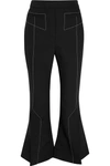 ELLERY ALIGN CROPPED CREPE FLARED trousers