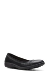 Clarks Meadow Opal In Black Leather