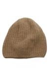 PORTOLANO RIB KNIT CASHMERE BEANIE