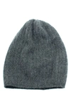 PORTOLANO RIB KNIT CASHMERE BEANIE