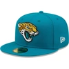 NEW ERA NEW ERA TEAL JACKSONVILLE JAGUARS OMAHA 59FIFTY FITTED HAT
