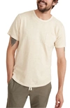 Marine Layer Short Sleeve Lassen Tee In Sand