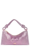 Cult Gaia Hera Nano Mesh Shoulder Bag In Cameo