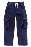 Mini Boden Cord Cargo Trousers French Navy Boys Boden