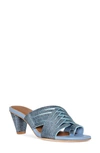 Donald Pliner Alannis Slide Sandal In Denim