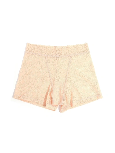 Hanky Panky Daily Lace Boxer Brief In Vanilla