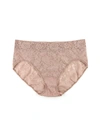 Hanky Panky Daily Lace™ Plus Size French Brief Taupe In Brown