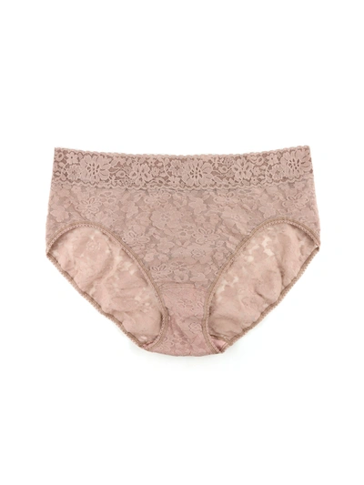 Hanky Panky Daily Lace™ Plus Size French Brief Taupe In Brown