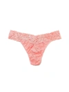 Hanky Panky Signature Lace Original Rise Thong Ballet Pink Sale In Pink