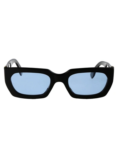 Retrosuperfuture Teddy Sunglasses In Black