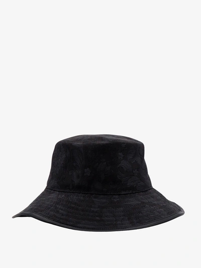 Versace Cloche In Black