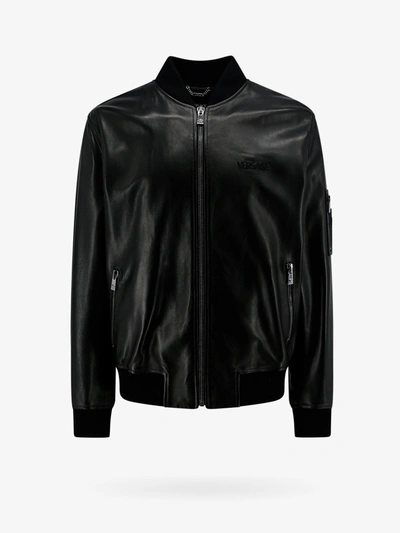 Versace Jacket In Black