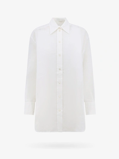 Zimmermann Alight Semi-sheer Floral-lace Shirt In White