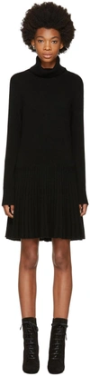 CHLOÉ Black Cashmere Turtleneck Dress