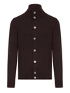 Nome Cardigan Sweater In Brown
