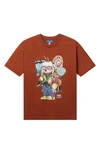 Market Ultralight Bear Graphic T-shirt In Rust