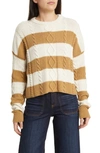 ASKK NY STRIPE CREWNECK SWEATER