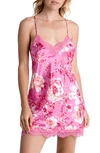 IN BLOOM BY JONQUIL MY VALENTINE LACE TRIM CHEMISE