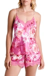 IN BLOOM BY JONQUIL MY VALENTINE CAMISOLE SHORT PAJAMAS