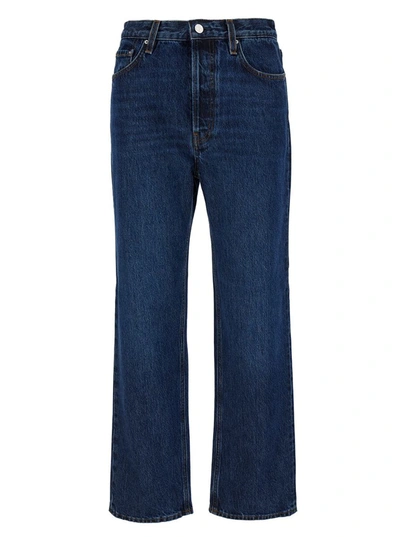 Totême Classic Cut Denim Full Length In Blu