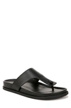 Vince Men's Diego Leather Thong Sandals In Black