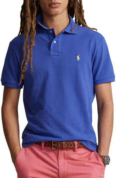 Polo Ralph Lauren Classic Fit Mesh Polo Shirt In Liberty