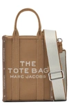 Marc Jacobs The Jacquard Crossbody Tote Bag In Camel