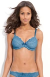 Chantelle Lingerie Rive Gauche Full Coverage Underwire Bra In Indian Ocean
