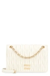MIU MIU MIU MIU LEATHER MINI CROSSBODY BAG