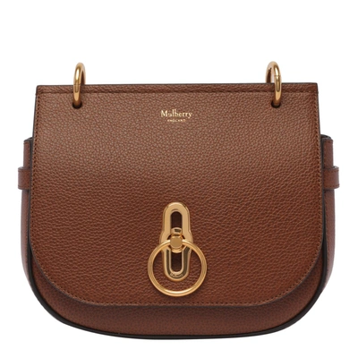 Mulberry Small Amberley Satchel In Brown