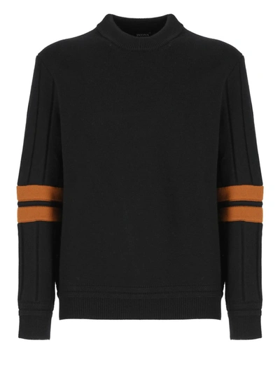 Zegna Black Wool Sweater