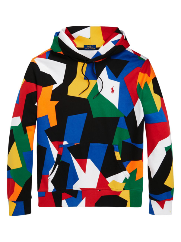 Icon logo print hoodie