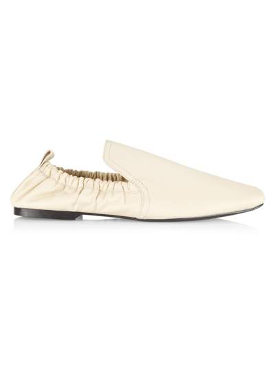 A.emery Neutral The Delphine Leather Loafers - Women's - Calf Leather In Neutrals